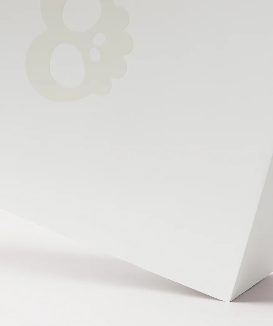 Limited-edition art box in white - ilakh